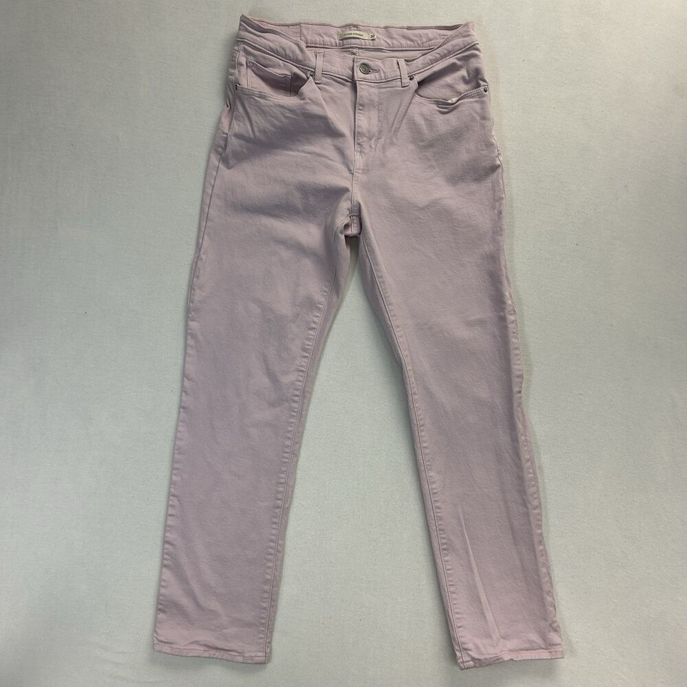 Levi’s Classic Straight Jeans Women's Size 30 Pink Lavender 30x30 Casual Denim